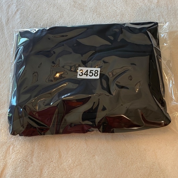 New! SKIMS Fits Everybody Crew Neck Long Sleeve Dress/Onyx nwt 33458 - Picture 8 of 8